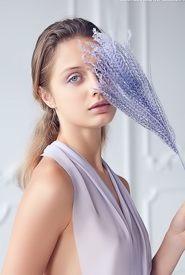 'Lavender Kiss' with Amelie Lou via Superbe Models
