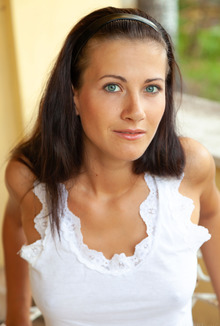 Czech Brunette Lauren Crist
