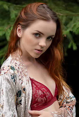 Sweet Redhead Angel Kate Great