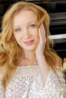 Dana Red Paired With Lacy Black Thong Panties That Leave Her Perfect Booty Bare