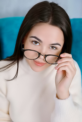 Dzhili Irresistible When She’s Wearing Nothing But Her Knee Socks And A Naughty Smile