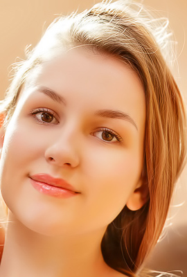 Isabele Expose Her Plump-lipped Pussy