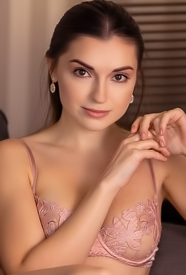 Monika May Her Soft Breasts And Firm Round Booty So Alluring As She Expresses Her Erotic Desires