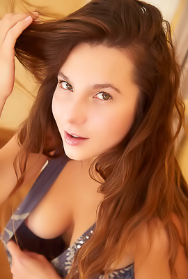 Belka Bends Over And Grabs Her Sexy Bubble Butt