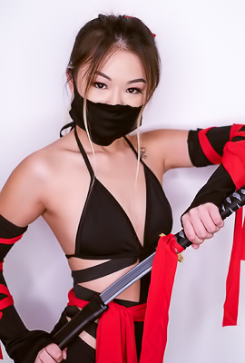 Sneaky Ninja Lulu Chu Have A Hard Fuck And Pussy Creamie