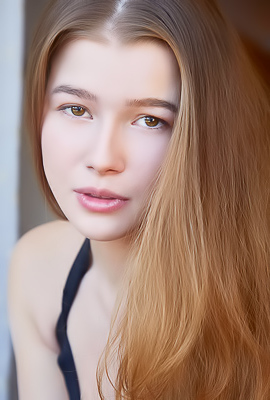 Olivia Sparkle Strips Black Lace Panties For A Tempting Glimpse Of Her Plump-lipped Pussy