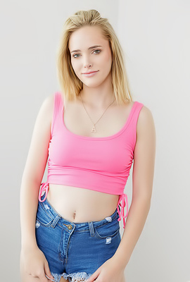 Athena Fleurs Way Down To Her Fine Ass And Bare Pussy