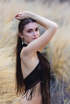 Monika May Naked And Free-spirited