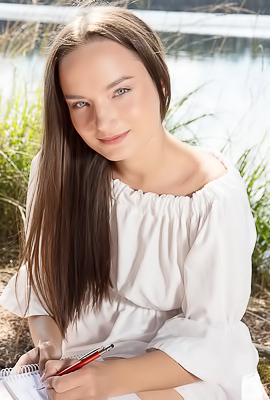 Deena Rolling Over To Flaunt Her Sexy Booty