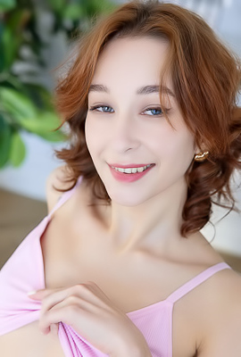 Rea Ready Spreading Her Long Legs In A Wide Split