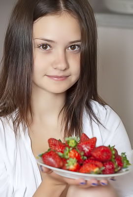 Matty Exposing The Intricate Contours Of Her Lush-lipped Pussy