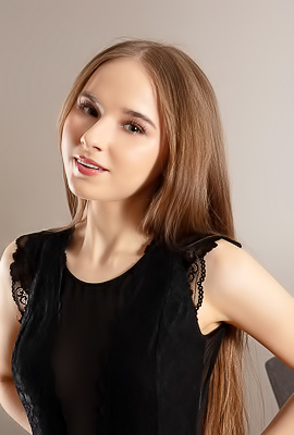 Sasha Quinn Spreading Her Slender Thighs Wide And Flaunting Her Perky Breasts Playfully