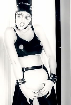 Julia Ann In Latex Superhero Costume From 1995 Penthouse Vault