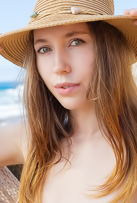Naomi A Triumphantly Embraces Her Wild Fantasy On Rocky Shore